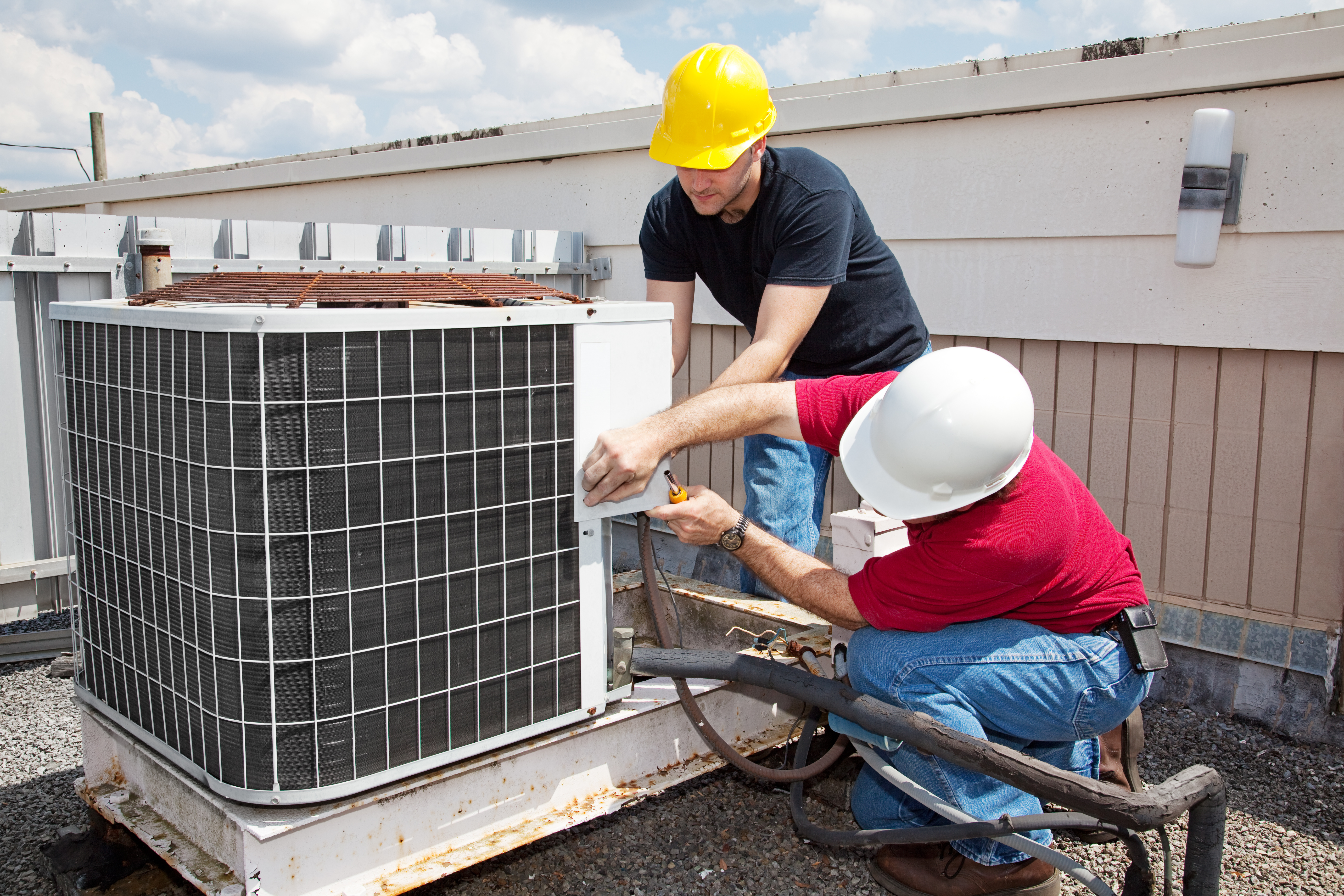 Industrial Air Conditioning Repair maintenance team efficiency