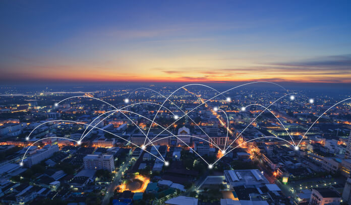 smart city and communication network