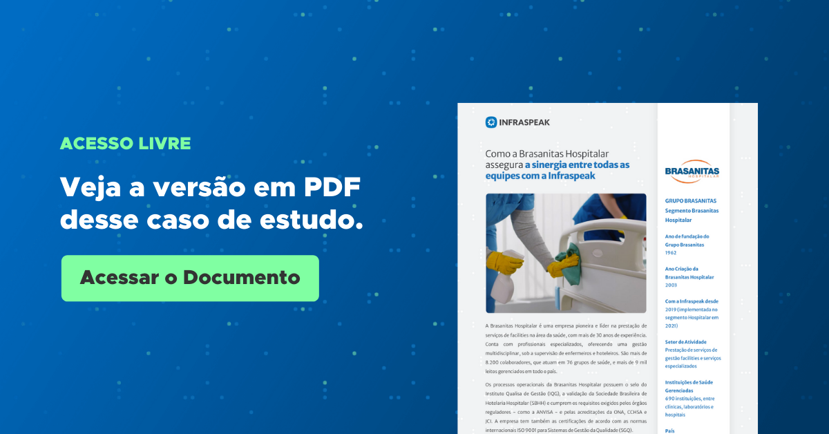 Caso de Estudo Brasanitas Hospitalar - Infraspeak